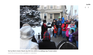 Mount Joy Minnie proclamation 2019.