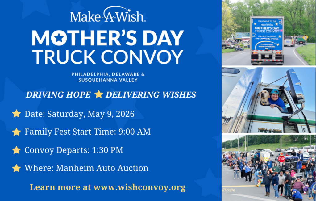 Make-A-Wish Mother's Day Truck Convoy picture and information.