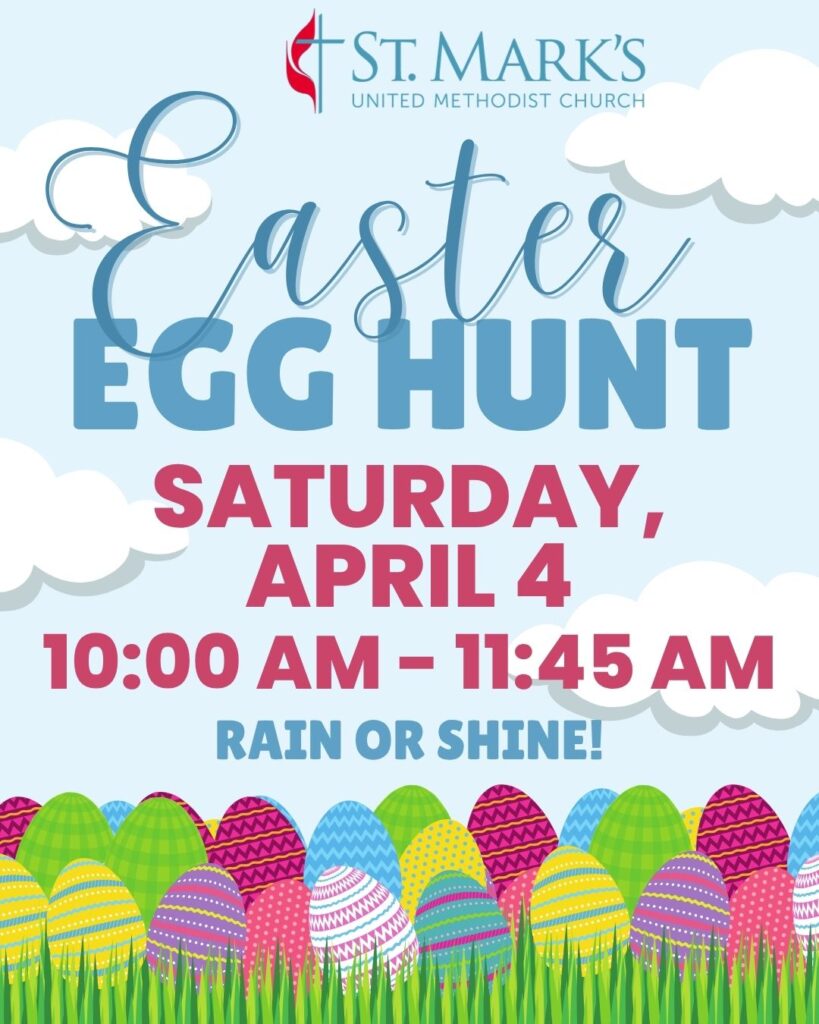 St. Mark's Egg Hunt Flyer