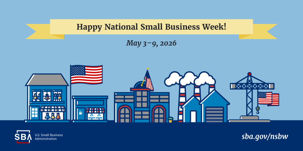 National Small Business Week 2026 graphic