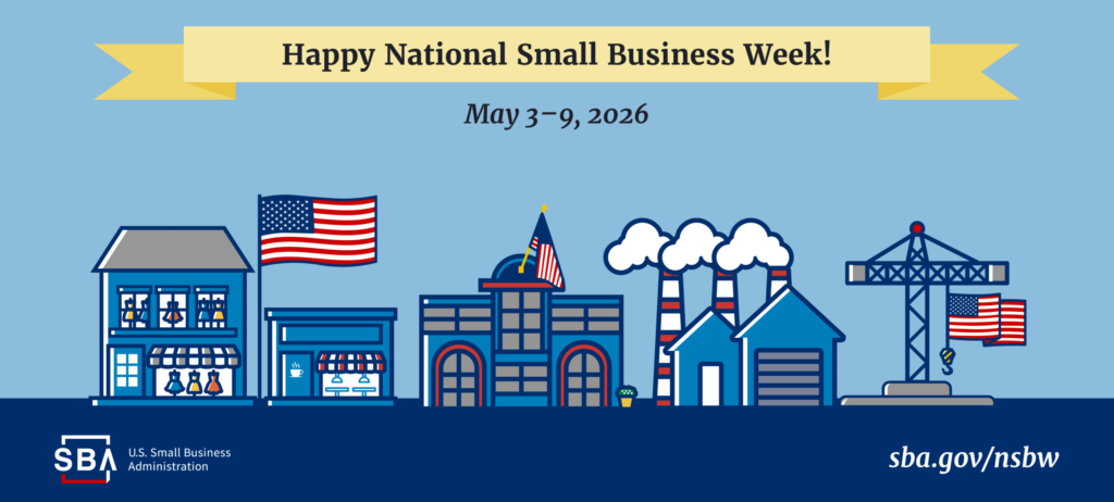 National Small Business Week 2026 graphic