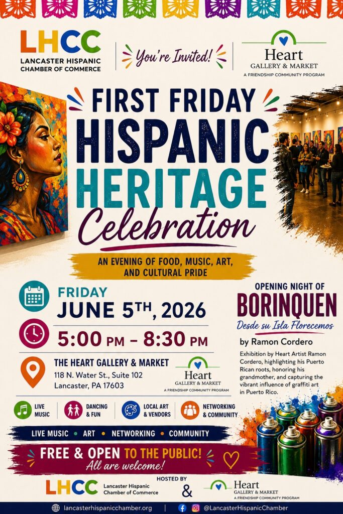 Hispanic Heritage Celebration flyer