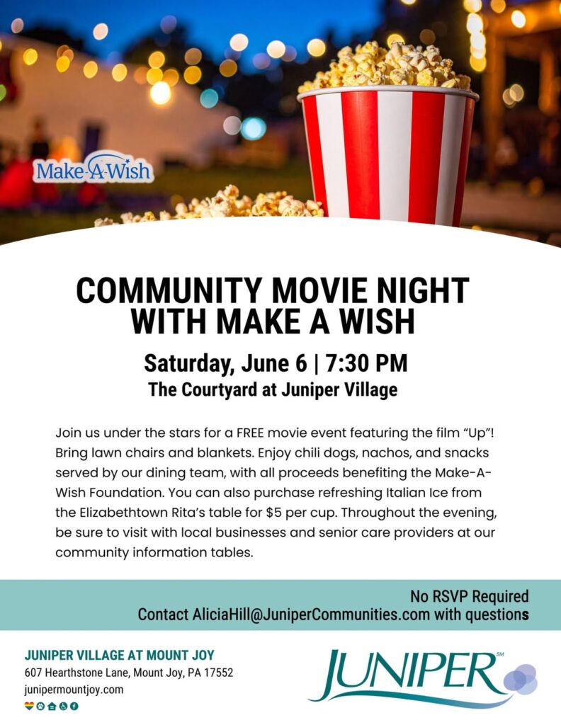 Juniper Movie Night June 6