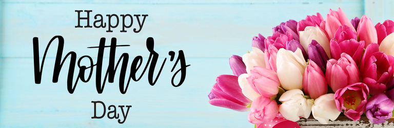 Happy Mother's Day with flowers