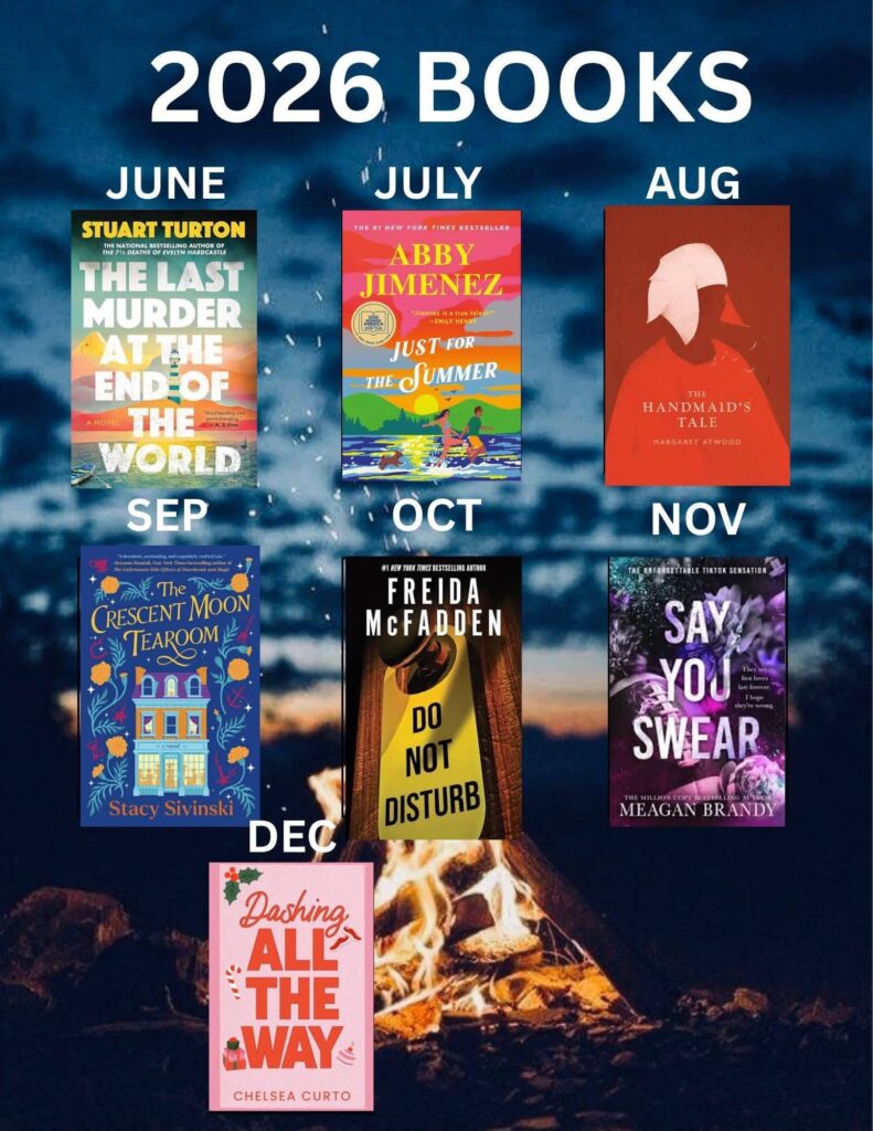 Fiction Addiction Book Club picks