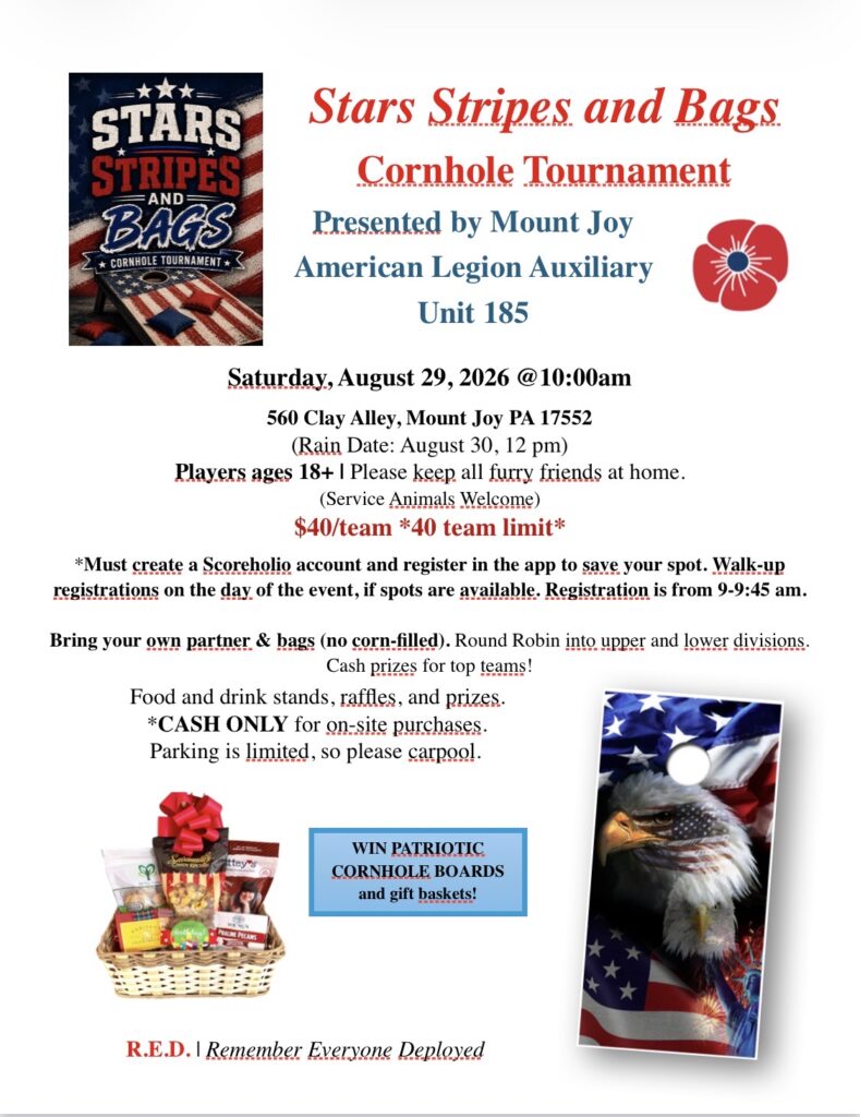 Legion Cornhole Tournament