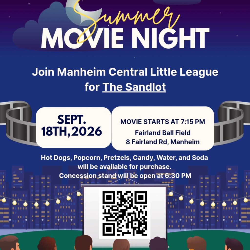 Family Movie Night flyer