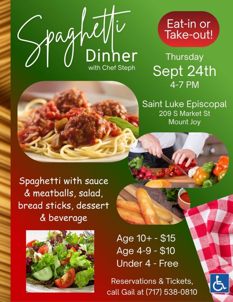 Saint Luke Spaghetti Dinner
